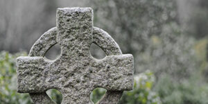 Stone Celtic cross