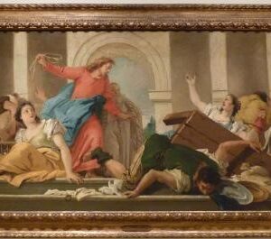 Art - Jesus and the money changers