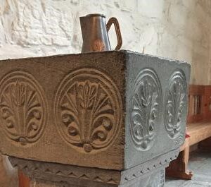 Churches that feature baptismal fonts