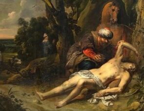 The Good Samaritan: showing compassion