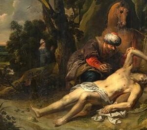 The Good Samaritan: showing compassion