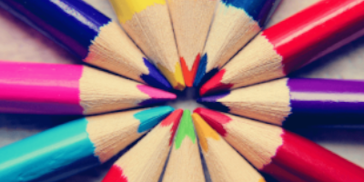 Colourful pencils