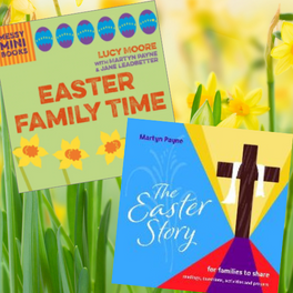 Easter Family Time book and The Easter Story book