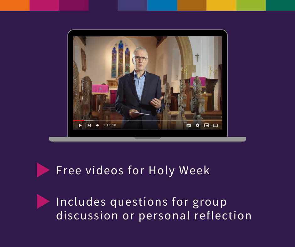 Holy Habits Holy Week videos Facebook post