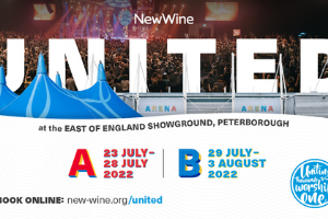 New Wine United at the East of England Showround, Peterborough A 23-28 July 2022 | B 29 July - 3 August 2022 | Book online: new-wine.org/united