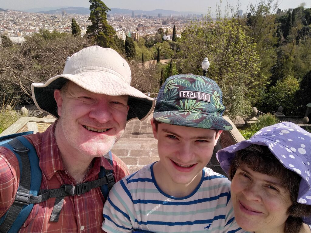 David, Jamie and Debbie Hawker