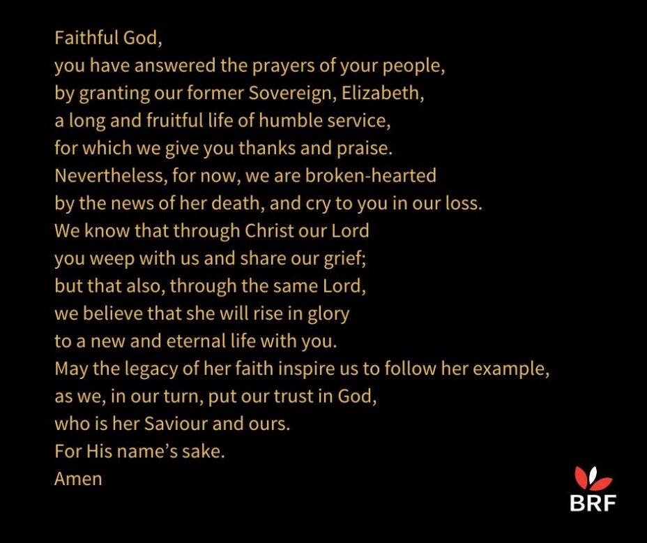 Queen prayer