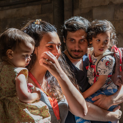 MC racial diversity family of 4 MCDS Southwark Cathedral May 21 400x400